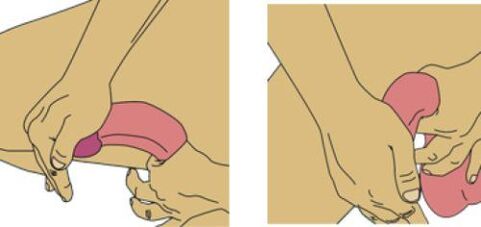 flexion of the penis to increase in size