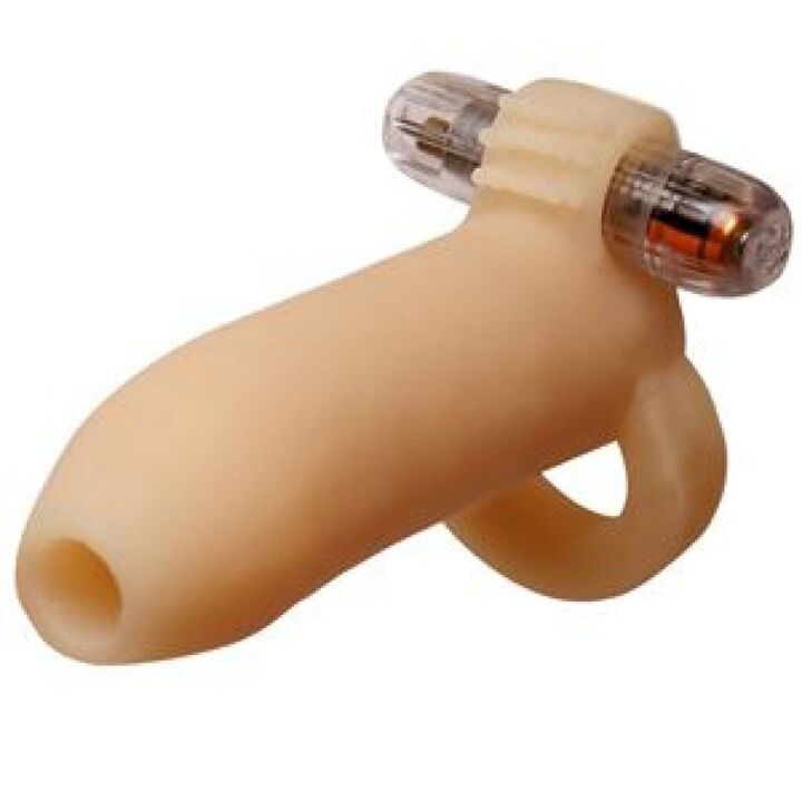 Vibrator accessory to enlarge the penis